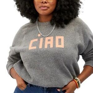 Clare V Gray Ciao Women's Sweater in Medium